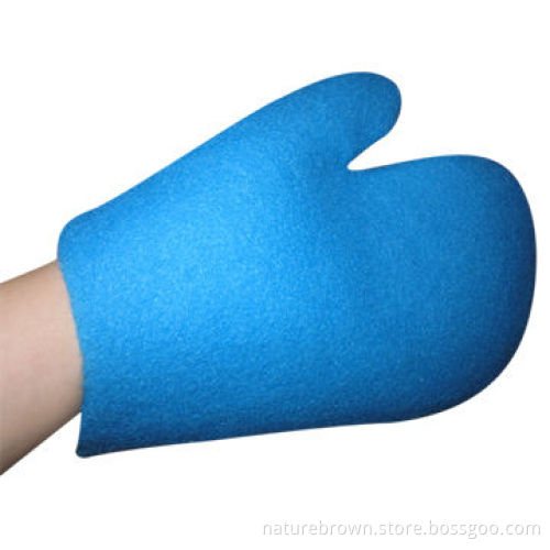 Blue Exfoliating Mitts, Perfect and Special Design